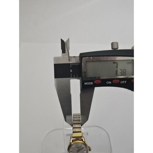 Vintage Technos Ladies Swiss 17 Jewels Manual Wind Incabloc Antimagnetic Runs - Picture 5 of 8